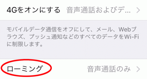 ０３ローミング-