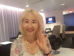 ロサンゼルスからのファーストクラス体験　スターアライアンスラウンジが素敵