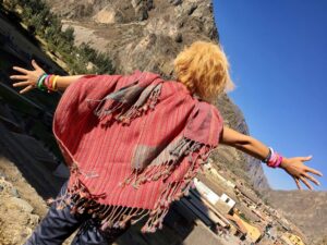 マチュピチュで手に入れたストール♪