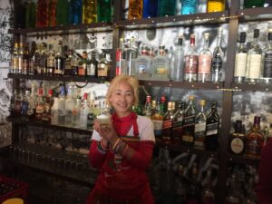 クスコでピスコサワー作りにチャレンジ♪