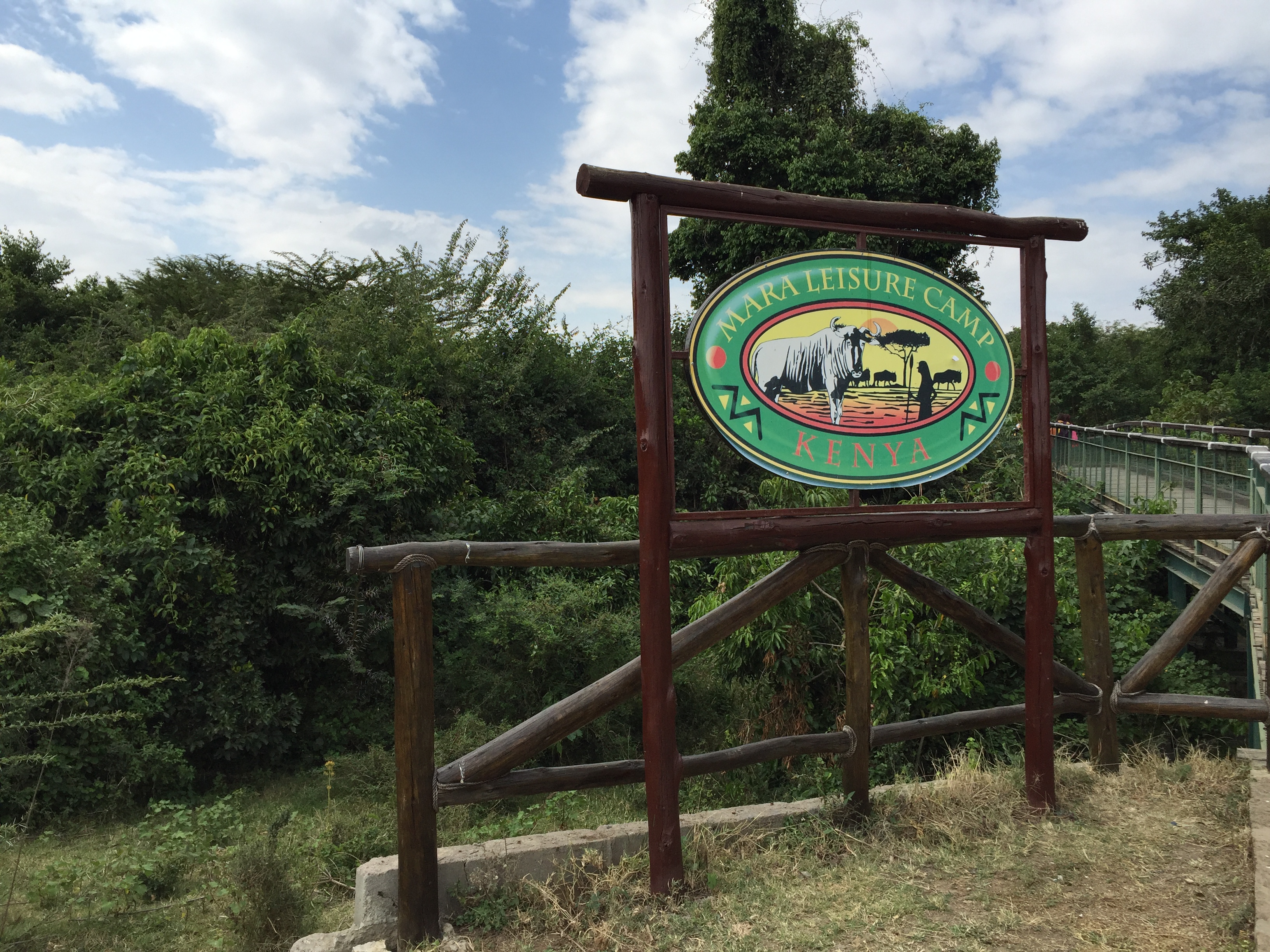 ケニヤのマサイマラ国立保護区にあるMara Leisure Campに宿泊しました。
