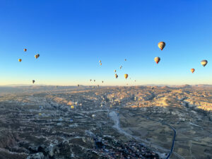 カッパドキアで気球とドレス撮影 2022